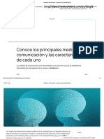 Medios de Comunicación - ¿Cuáles Son Sus Características