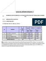 Calculo Del Coeficiente de Ajuste K