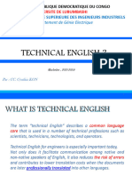 Technical English CC Cynthia Kon ESI BAC1