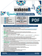 AwakeneR Ramadan Online Competition 2024