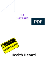 Chapter 4 Hazards & Hazard Control