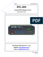 PD-DX404 Manual