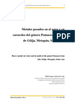 Articulo de Investigación Metales Pesados