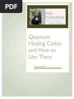 Quantum Healing Codes | PDF | Anxiety Disorder | Respiratory Diseases