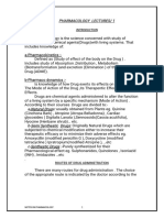 Pharmacology-Semester 5 DR - Awad El-Jack