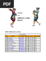 MHP3rd Guild Key Quests Guide | PDF | Leisure | Sports