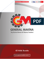 General Makina Katalog - 2023