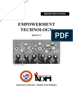 Empowerment-Technology-SHS - Q1 - Mod1 - ICT in The Context of Global Communication - Ver3