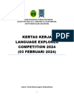 Kertas Kerja Language Explorer Competition 2024