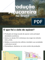 Produção Açucareira No Brasil