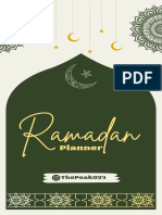 Free To Use Ramadan Planner