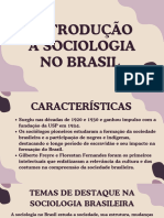 Sociologia No Brasil