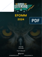 Aula 05 - Conclusão - EFOMM 2024