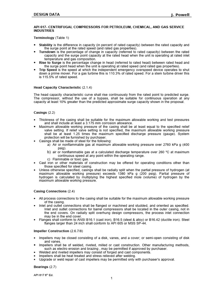 API 617 Shaft Grinding Guidelines | PDF | Bearing (Mechanical ...