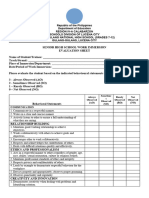 WIP Performance Appraisal