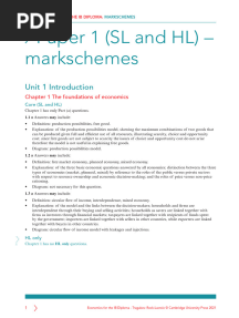 IB Economics Teacher Resource 3ed Paper 1 Answers
