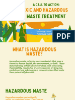 Toxic and Hazardous Waste Treatment