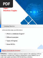 Unit1 - Database Engine