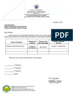 Request For Form 137 1