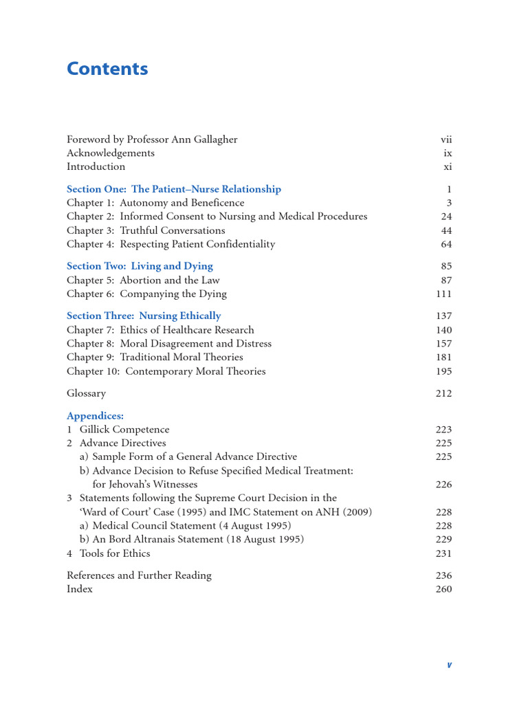 Nursing Ethics: Irish Cases & Concerns | PDF | Autonomy | Informed Consent