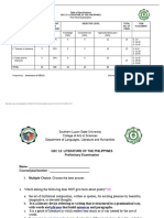 GEC 13 Prelim Exam 3