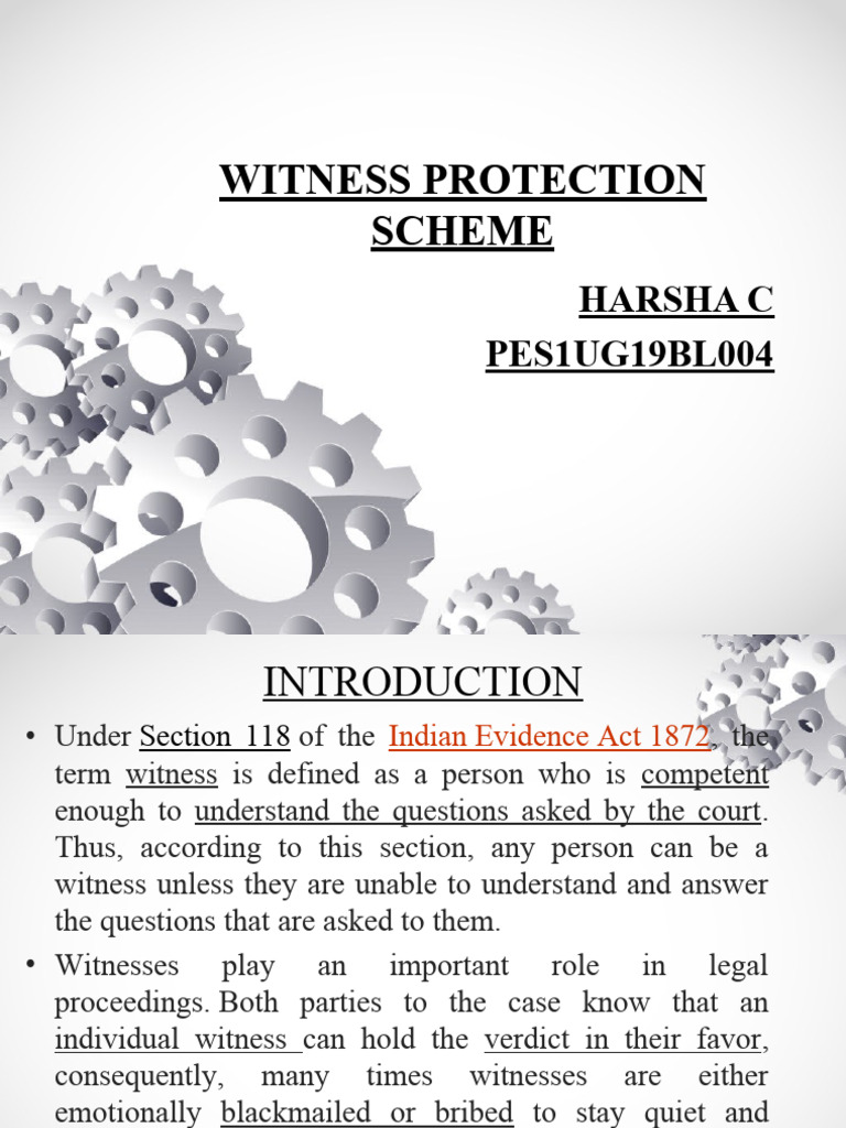 Witness Examination Pdf