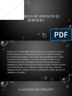 El Modelo de Jesus en El Servicio