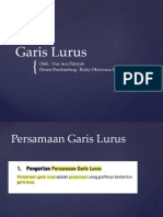 Garis Lurus - NUR ANA