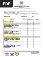 Catch Up Supervisory Monitoring Tool