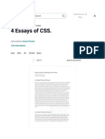 4 Essays of CSS. - PDF - Feminism - Gender Studies