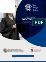 Professional Doctorate Brochure