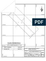 Plano Lote A Independizar Perimetrico