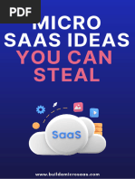 10 SaaS Ideas