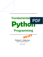 2018 Fundamentals - of Python