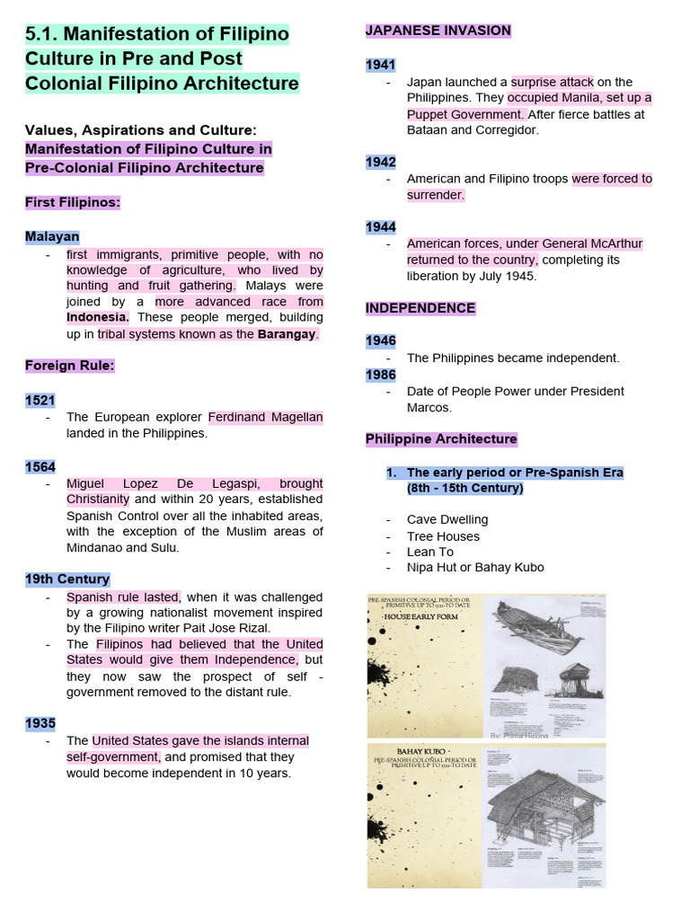 Filipino Architecture: Colonial to Modern | PDF | Philippines