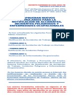 Boletin DS N.º 006-2022-TR Modifican Reglamento y Ley de Seguridad y Salud en El Trabajo