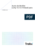 Guia Del Producto de Mcafee Endpoint Security 10.7.0 Firewall para Macos 1-30-2023