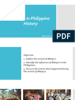 Malays in Philippine History - Murchante, Nikka May