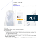 Panduan Pelaporan SPT Pph21 - Online 2023