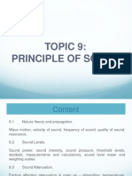 Topic 9 Principle of Sound