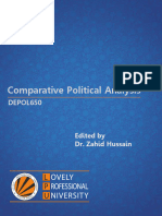 8821 Depol650 Comparative Political Analysis