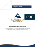 Company Profile AlRezeq Metals Trading LLC-Final Copy1