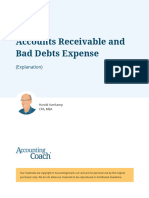 Module 1 - Credit Bad Debts