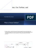 Steam Turbine Gas Turbine and Dual Fuel