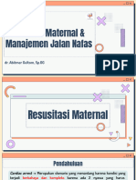 Resusitasi Maternal Dan Manajemen Jalan Nafas - 230223 - 194622