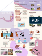 Pink Illustration Diabetes Brochure