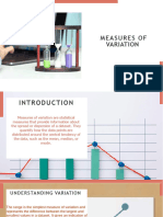 Measures of Variation