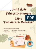 Modul Ajar Bahasa Indonesia - Modul Ajar Bahasa Indonesia Bab v _Bertukar Atau Membayar_ - Fase B