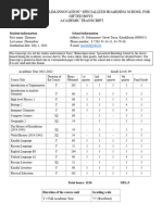 Acellus Academy Transcript Overview | PDF