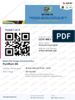 (Event Ticket) FunRun 5k - Batam 5Km Nongsa Sensational Run - 1 37921-9F099-128